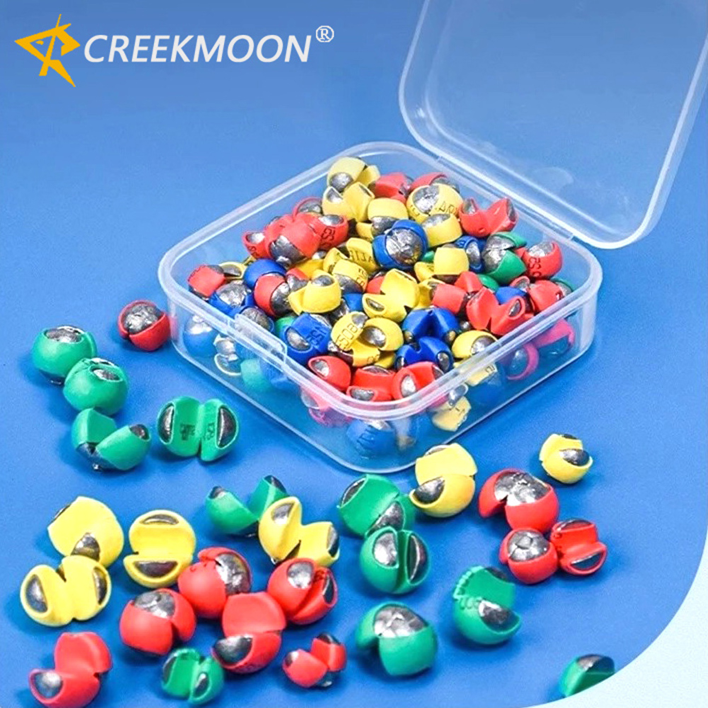 Fishing Line Cutter - 50PCS Quick Opening Fishing Lead Sinker