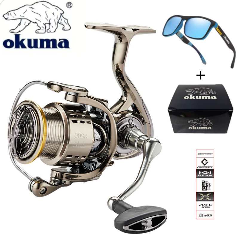 Kastking Reel Zephyr - Original OKUMA All Metal Fishing Reel