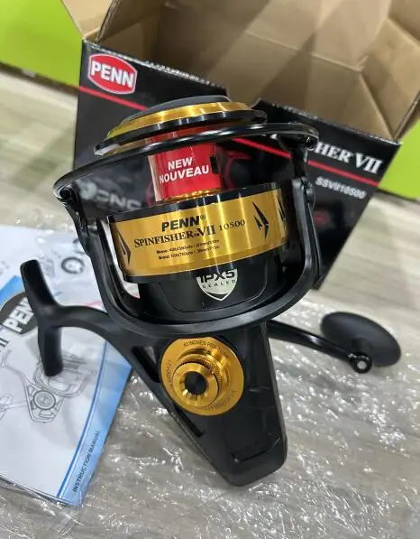 100% Original IPX5 Sealed Desi - огляд і ціна Penn Reel Spinfisher
