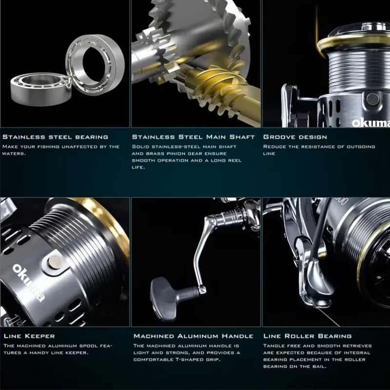 Original OKUMA All Metal Fishi - огляд і ціна Kastking Reel Zephyr