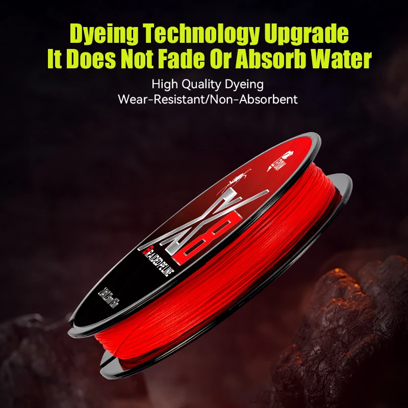 LEYDUN Not-Fading Red Fishing  - огляд і ціна Leader Line