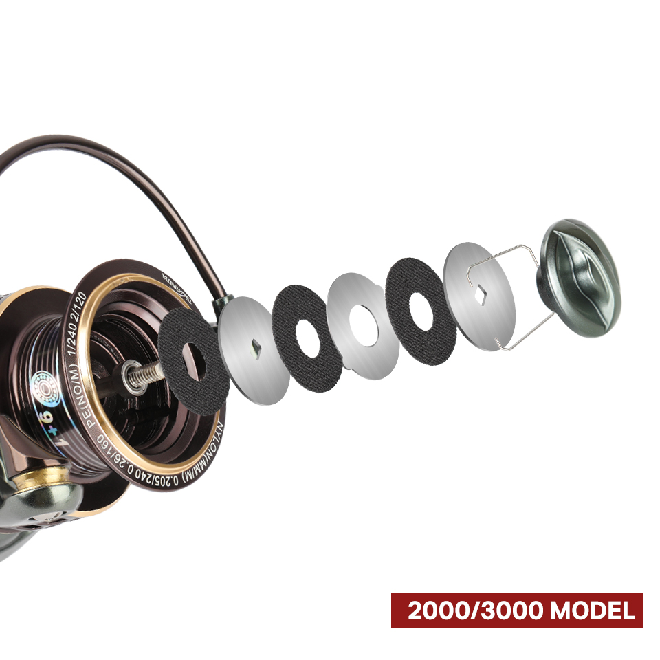 TSURINOYA Spinning Fishing Ree - огляд і ціна Kastking Reel Zephyr