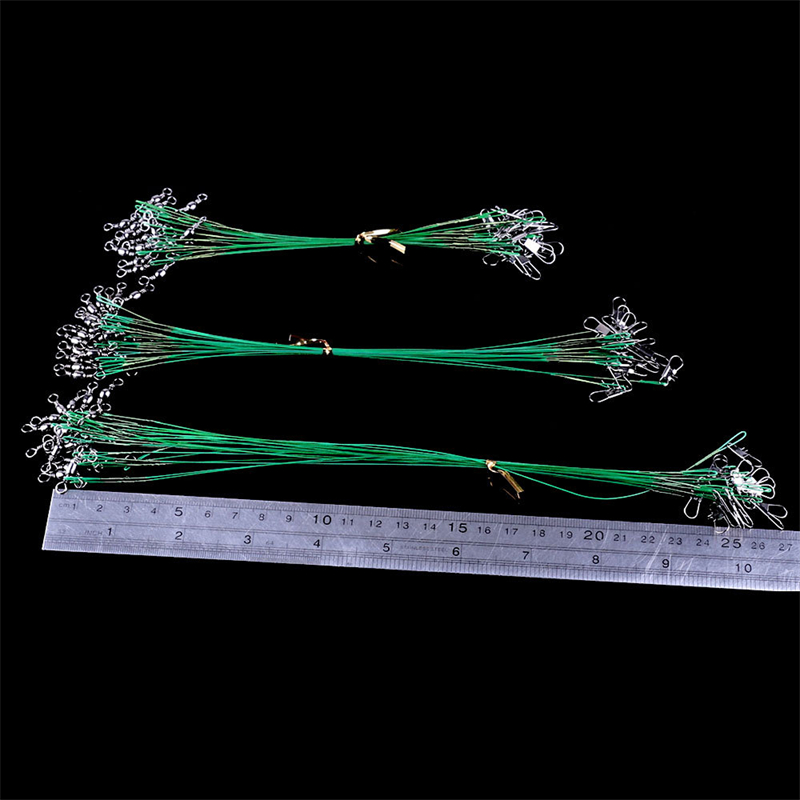 20PCS Anti Bite Steel Wire Lea - огляд і ціна Leader Line